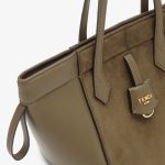 Fendi Origami Mini Transformable Suede and Leather Mini Bag - Image 6